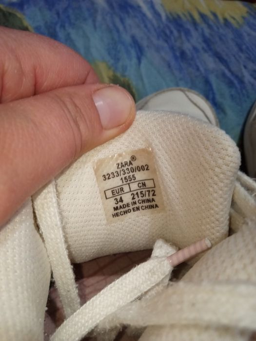 Adidași ghete Zara 34 fata