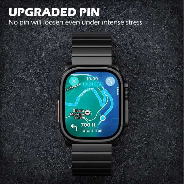 Curea Apple Watch Ultra Din Titan, DLC Coating