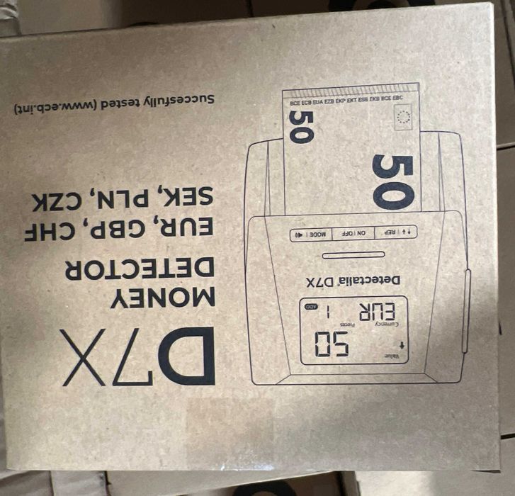 Detector bancnote false scanner Detectalia D7x Nou
