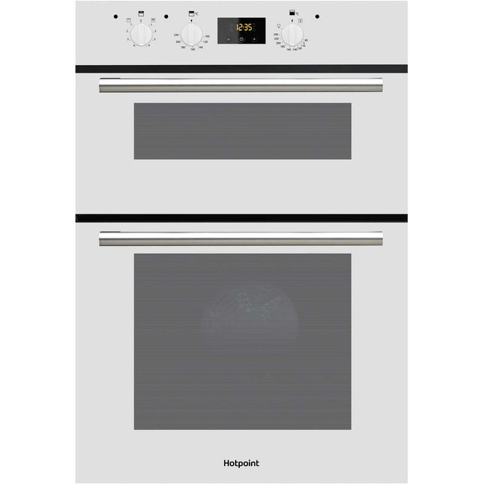 Нова! Двойна фурна за вграждане Hotpoint DD2540 WH - бяла