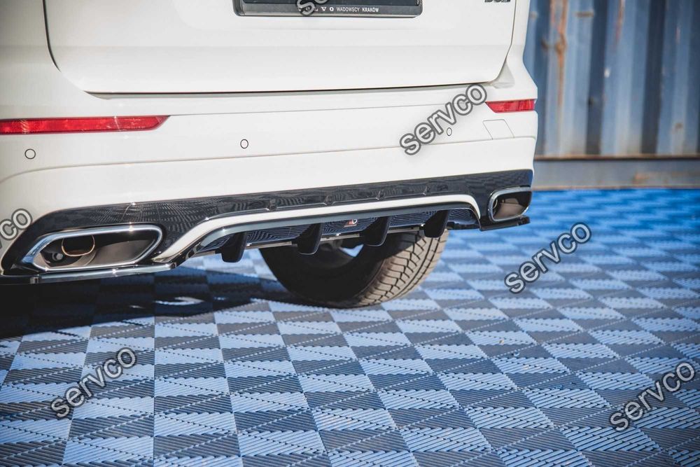 Prelungire bara spate Volvo XC60 Mk2 R-Design 2017- v1 - Maxton Design