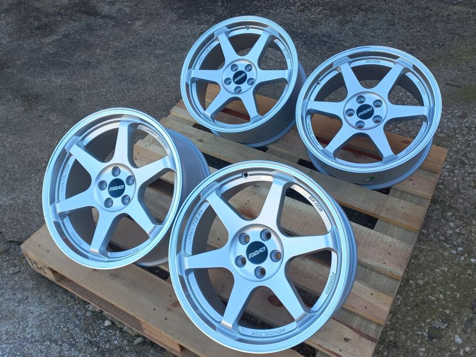 17"5х100Rays T37 Volk Racing 7.5ж ет35 Subaru Vw Golf Polo Toyota Чист