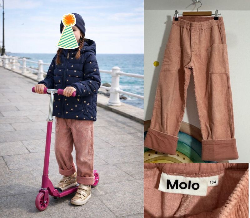 Pantaloni wide leg Molo