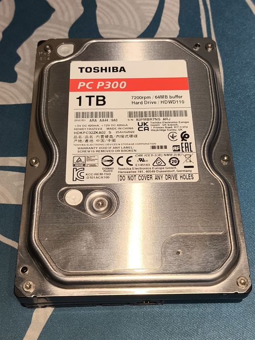 HDD Toshiba PC P300