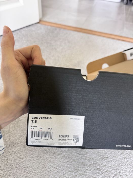 Converse черни кецове