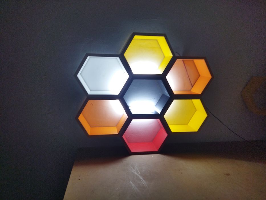 #Шестоъгълник#Етажерка "Пчелна пита" #Декорация#Полица#Етажерка#