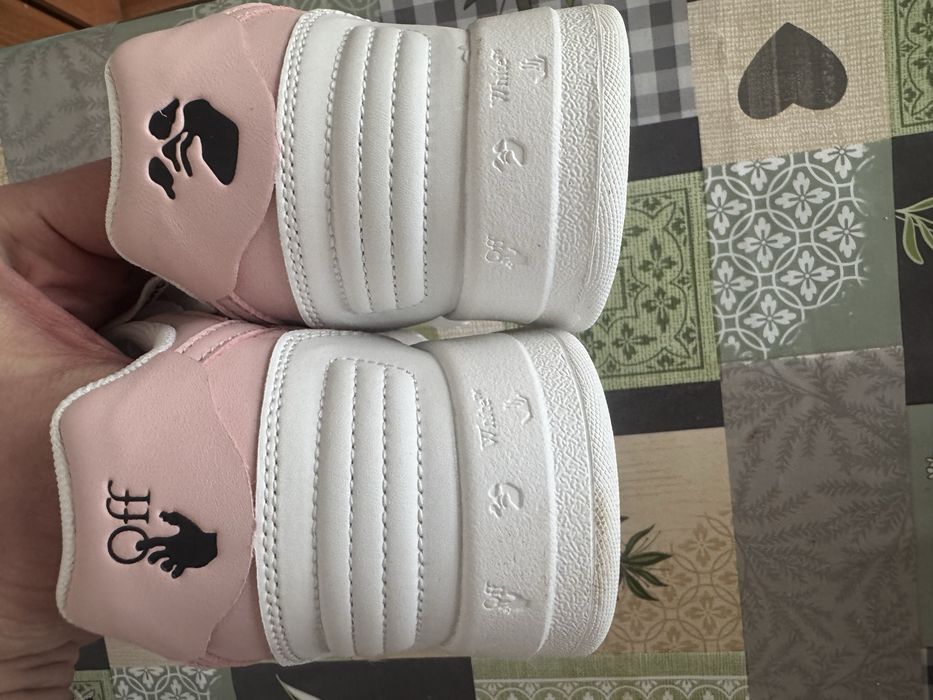 Off white roz/trandafiriu marimea 37