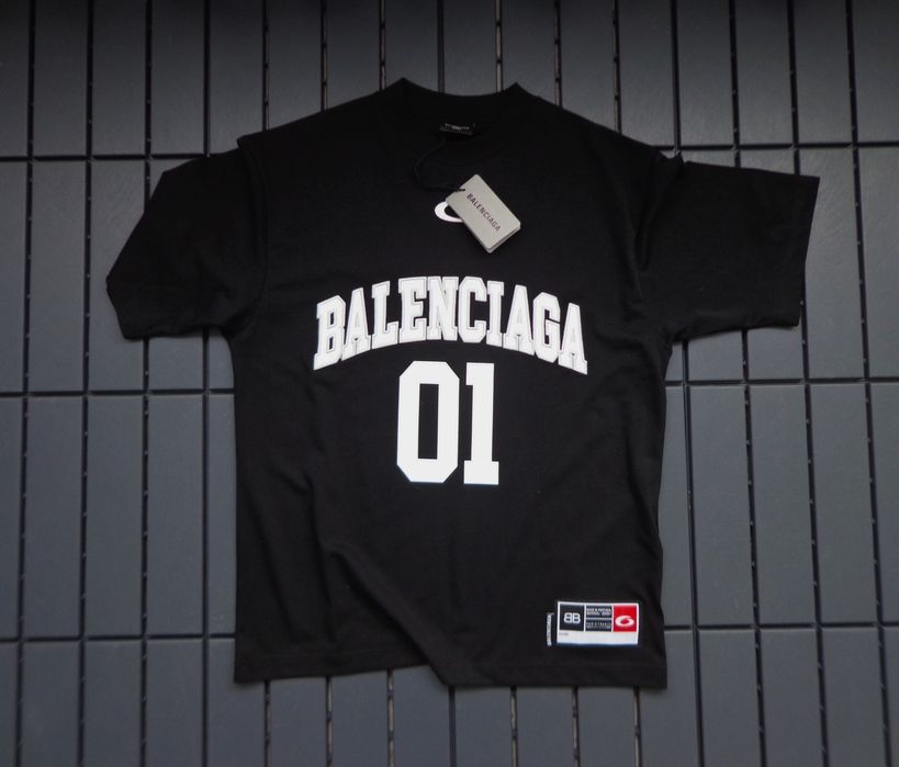 Невероятна мъжка тениска Balenciaga Basketball Series Oversized T shir