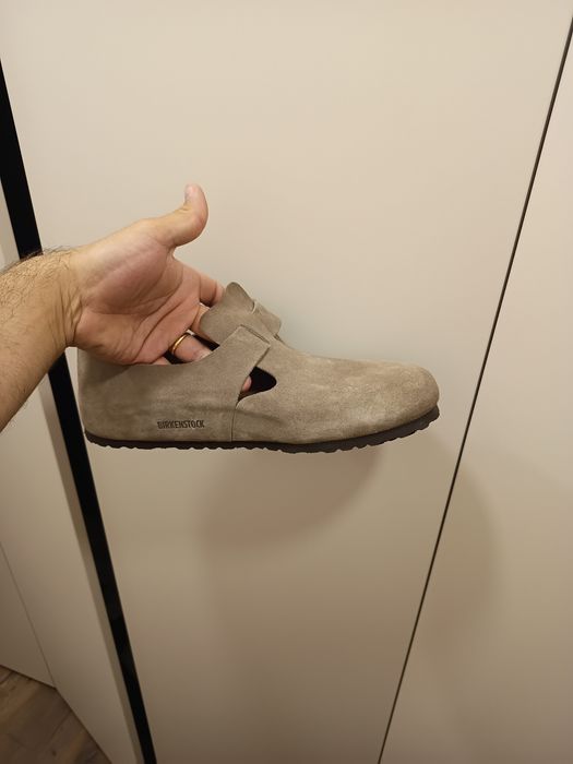 Birkenstock London suede mărimea 47
