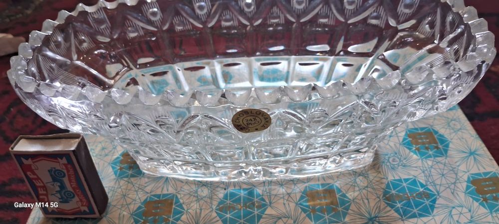 Хрусталь  новый оригинал Богемия Чехия