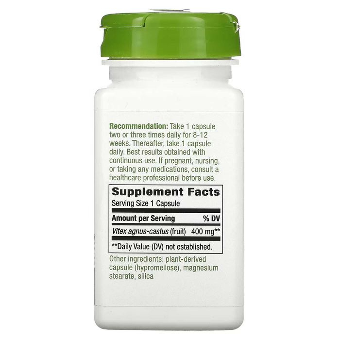 Витекс, Nature's Way, Vitex Fruit (320 капсул) из США веганский халол