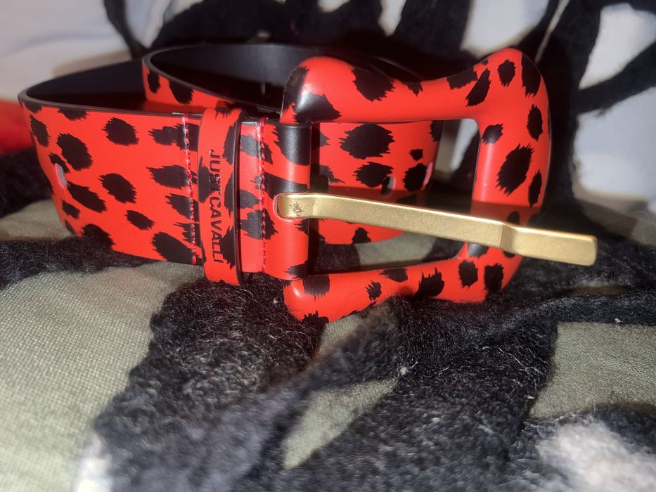 Кожен колан justcavali