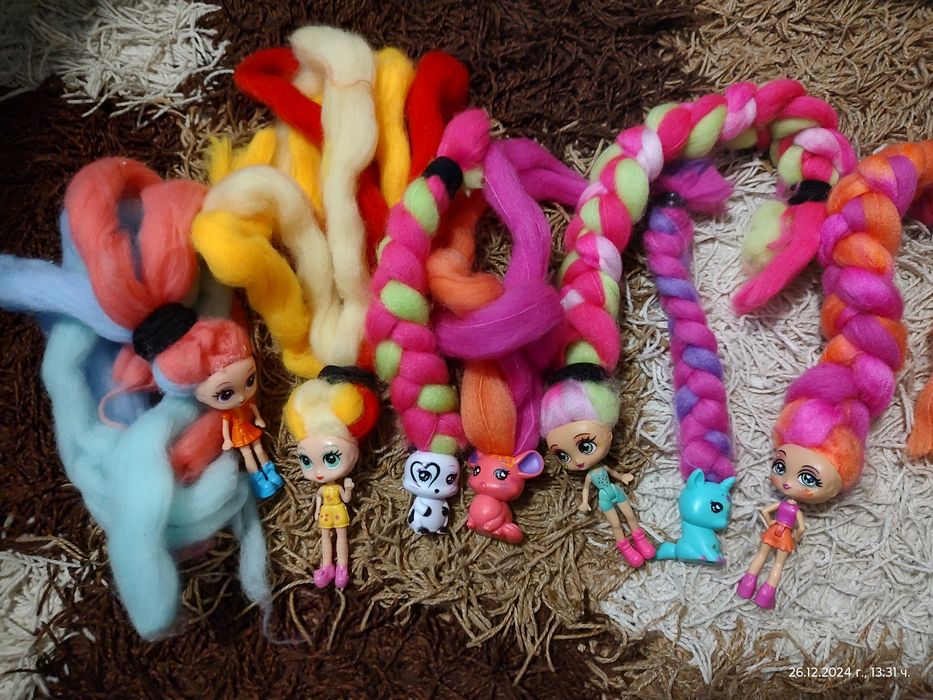 Disney doorables. Кукли с дълги коси