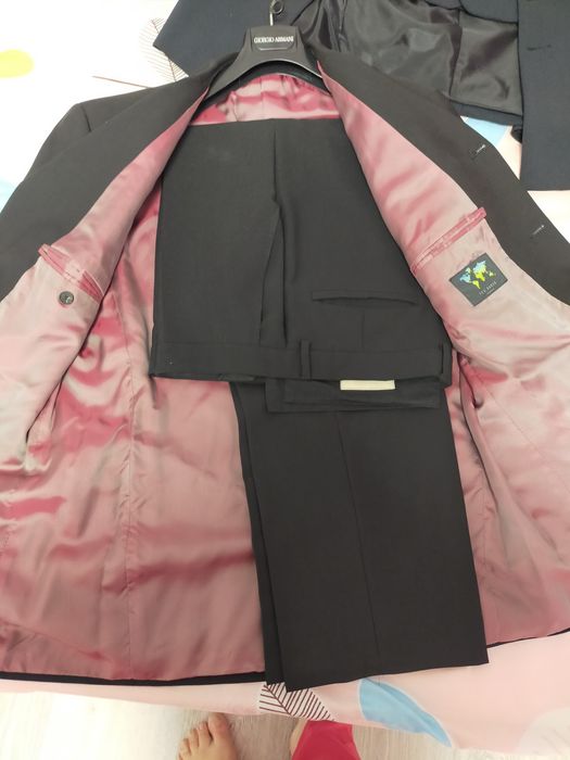 Costum negru bărbați TED BAKER mărime 52 stare impecabilă