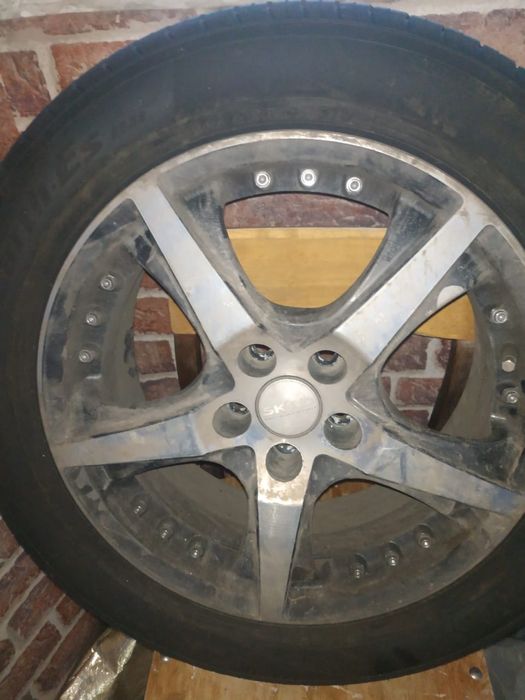 Титановые диски с шинами