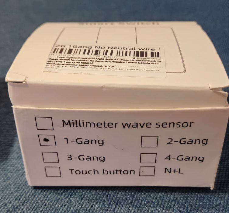 Întrerupător inteligent de perete