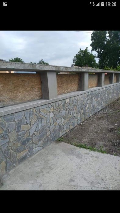 Piatra naturala de munte de Grecia 100%. Lucrez în toată Țara