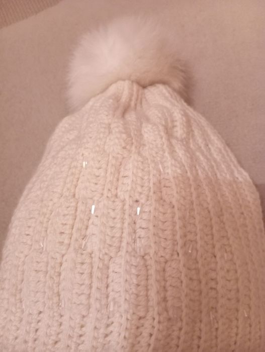 Набор шапка+манишка на флисе