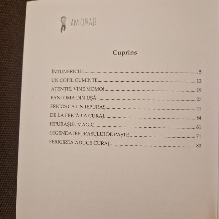 Carti copii  Set 3 carti- Am Curaj, Nu pot si Nocturn de Nicoleta Fota