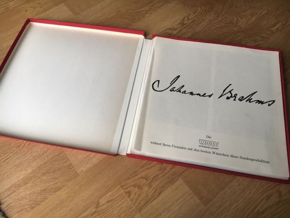 Vinil Johannes Brahms - antologie 2 discuri