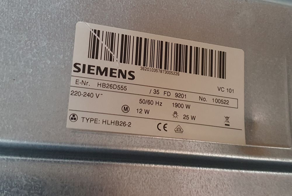 Cuptor electric Siemens cu abur