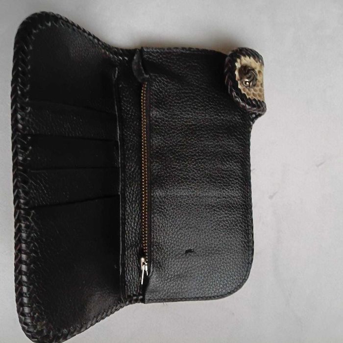 Кожаные кошельки новые.