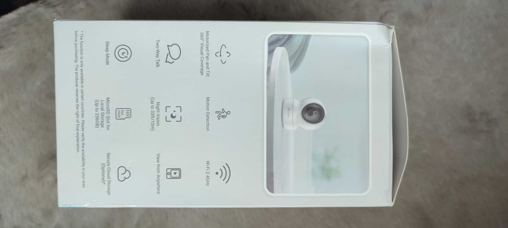 Вътрешна IP камера Ezviz C6N WiFi 2 Mpx FullHD Бебефон Въртяща се Приложение