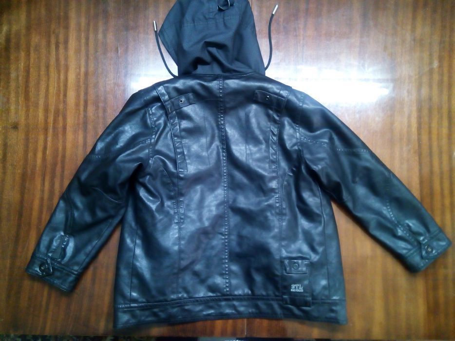 Кожаная куртка на мальчика 6 лет