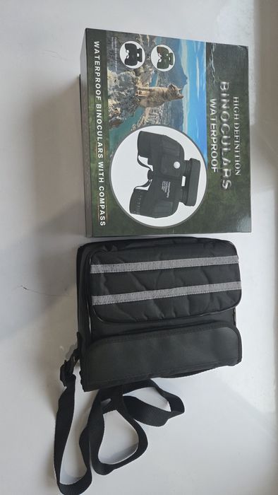 Профессиональный бинокль 10x50 с компасом и дальномером (Waterproof)