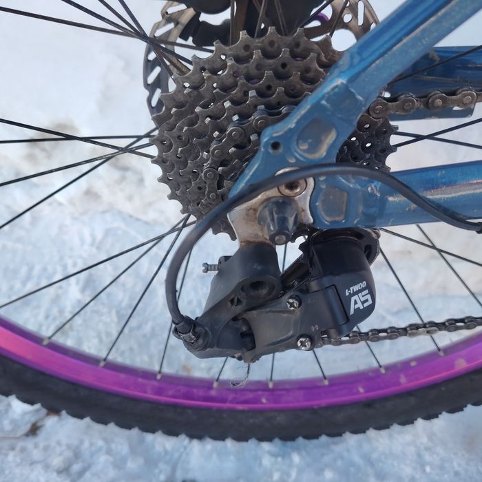 Велосипед CROLAN с двух коронной вилкой