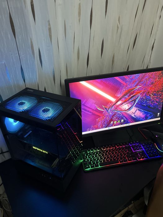 Pc gaming full +Monitor 144hz•i5gen9•16gb ram•GTX1080 8gb