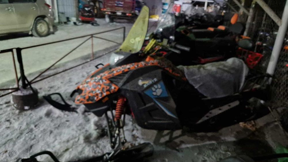 Снегоход PEDA BARYS 200 ORANGE Como.