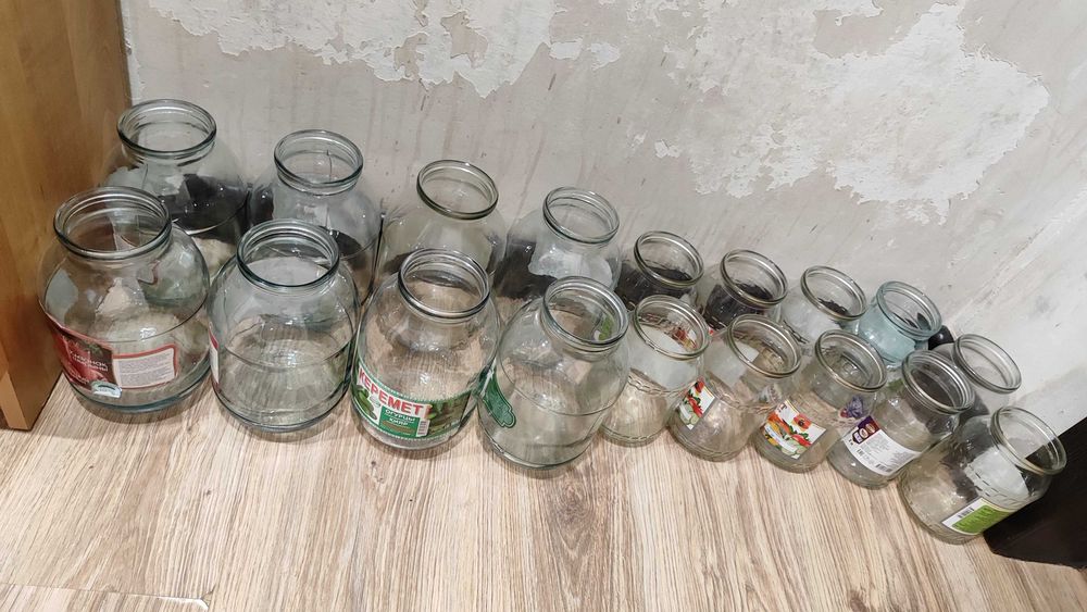 Продам банки стеклянные 40 тенге