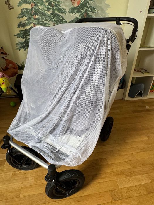 Количка за близнаци Mountain Buggy Duet V3, сива