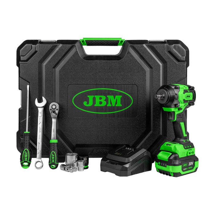 Trusa de scule cu pistol de impact, fara perii cu acumulator  800NM