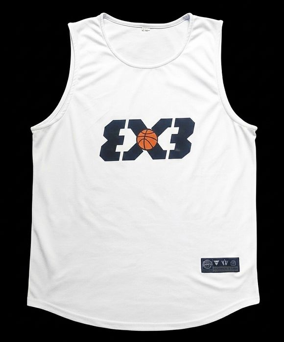 Спортивная Майка 3X3 Basketball. XXXL