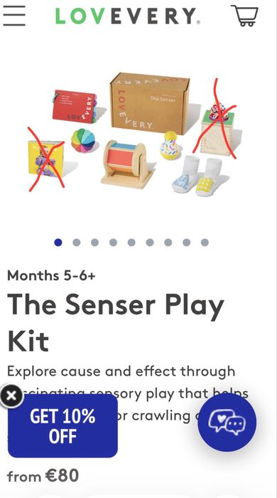 Lovevery The Senser Play Kit