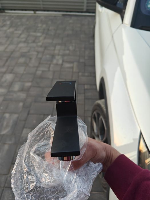 Baterie Lavoar Ferro Zicco Black – Nouă, Design Modern