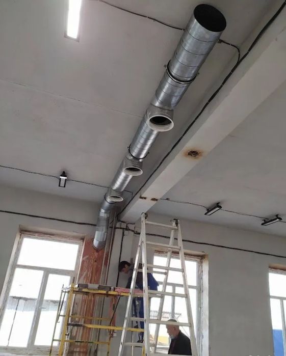 Вентиляции монтаж кондиционирования