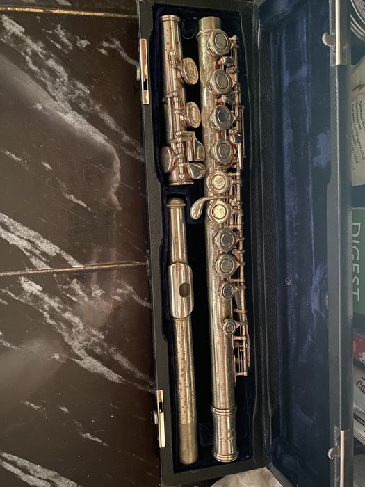 Посребрена флейта Thomann