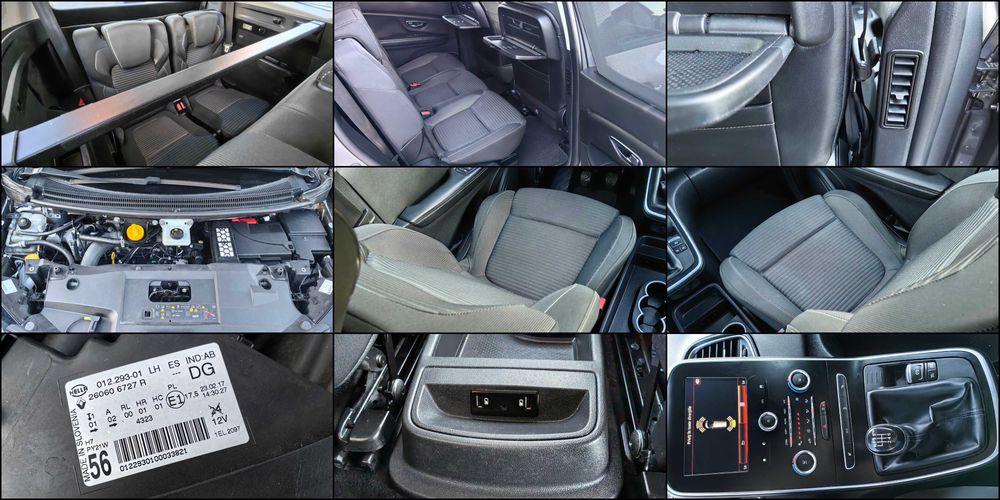 Renault Grand Scenic, 7 locuri, 2017, Lane/side assist, Roti 20"