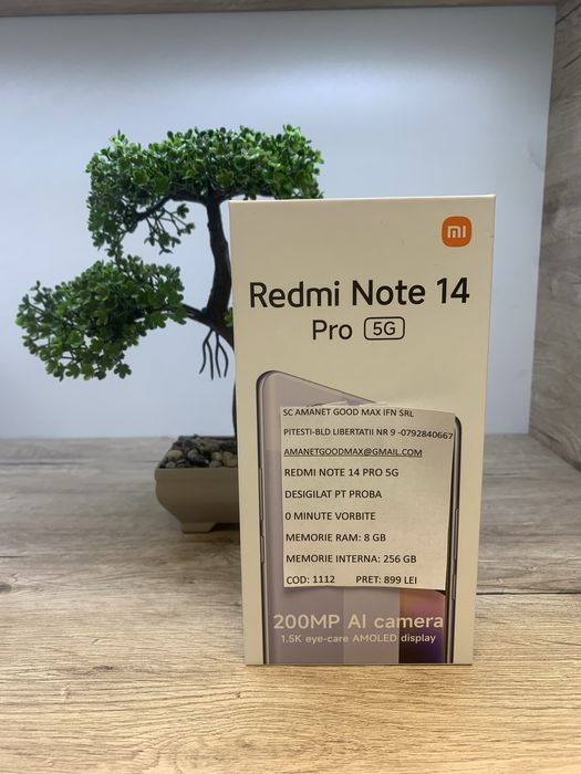 Redmi note 14 pro 5g nou