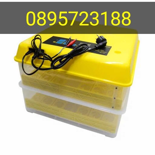 Автоматичен инкубатор с влагомер и двойно захранване 220+12v