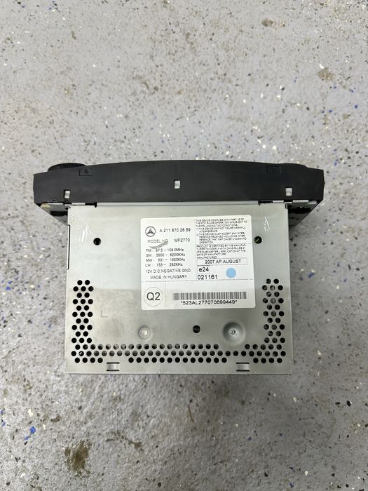 Cd Player Original Mercedes E/C/Vito/Sprinter