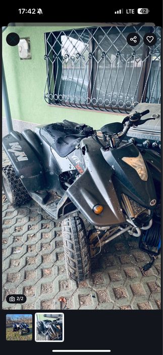 Vand sau schimb Quad piaggio yak 500cc injecție schimb cu cross