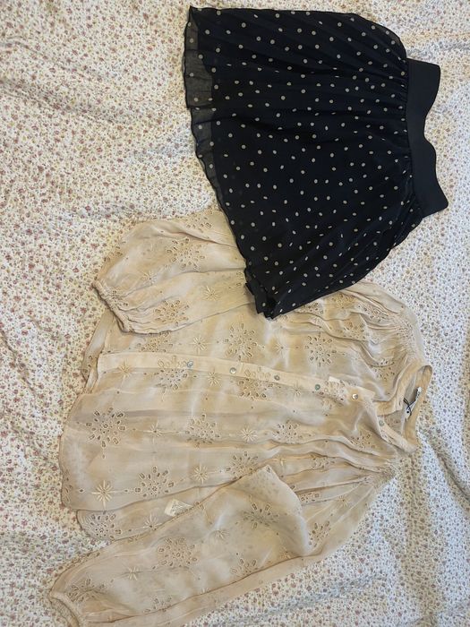 Fustă și bluză Zara marime S