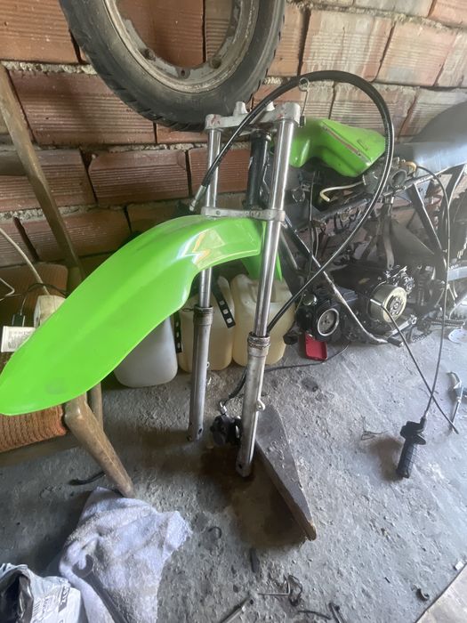 125cc кросов мотор продава се НА ЧАСТИ