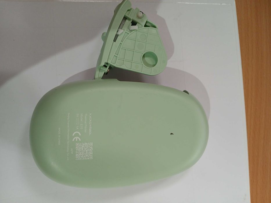 Imprimantă etichete SUPVAN E10 Bluetooth, verde, fără bandă inclusă