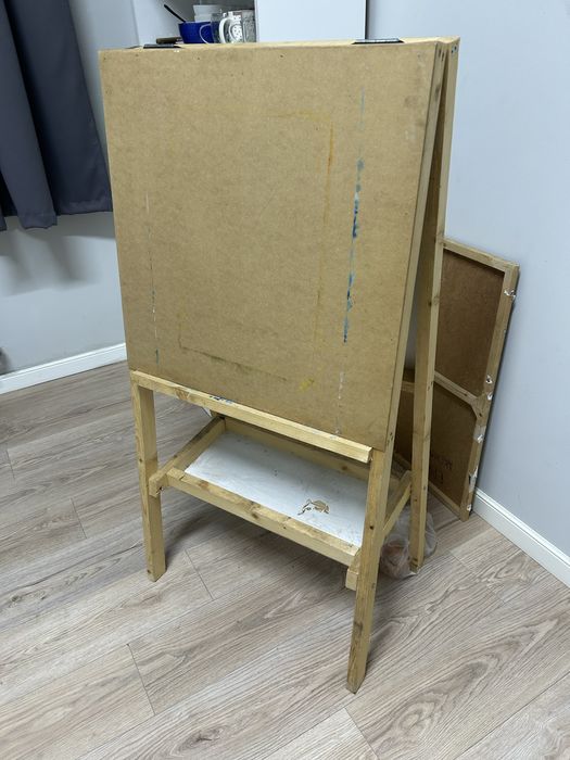 Мольберт (ағаш), жақсы күйде, сурет салуға арналған