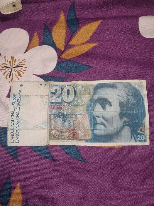 Bagnota de 20 de franci